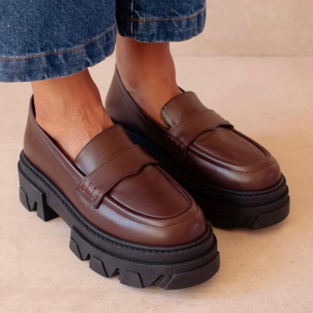 EUC Trailblazer chunky loafers / platform / EU 39